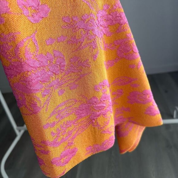 ZARA JACQUARD KNIT MIDI DRESS
ORANGE - Picture 5 of 5